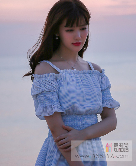 Shinena/夏娜套头连衣裙