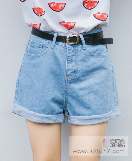 SHFANNY/夏梵尼短裤牛仔短裤