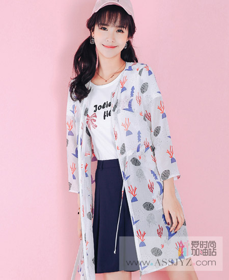 CANDIE＇S七分袖开衫