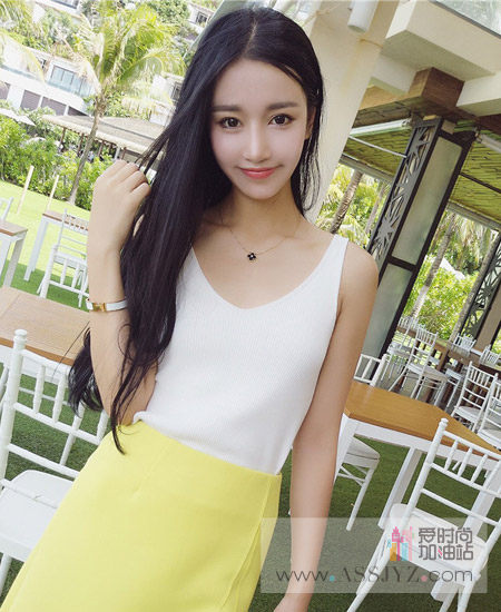 淑女歌吊带背心