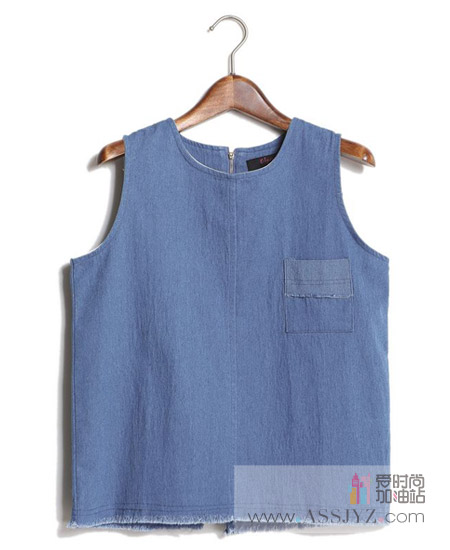 M＋P＋E牛仔背心