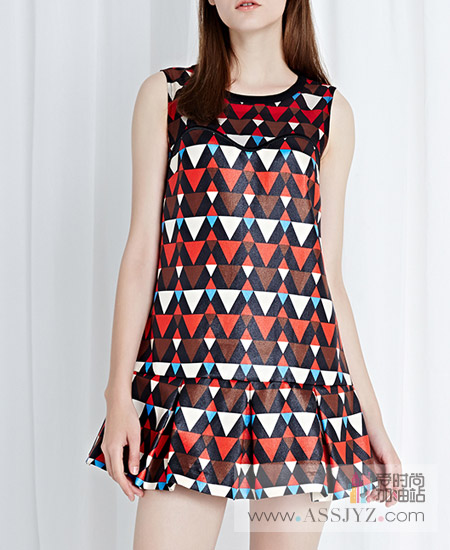 Lesies/蓝色倾情连衣裙