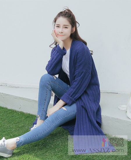 Cherrykoko长款开衫