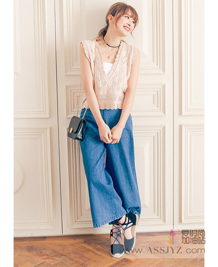 Grace gift绑带鞋