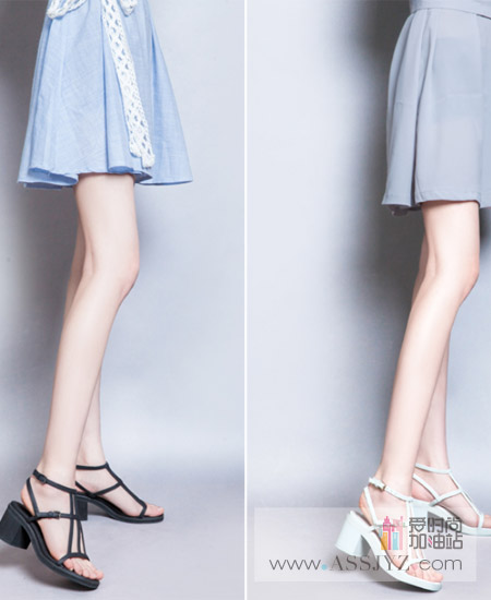 低调女人绑带鞋