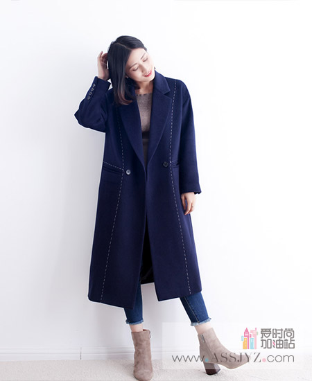 ISISLOVE藏蓝色外套